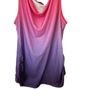 Pink and lavender tank